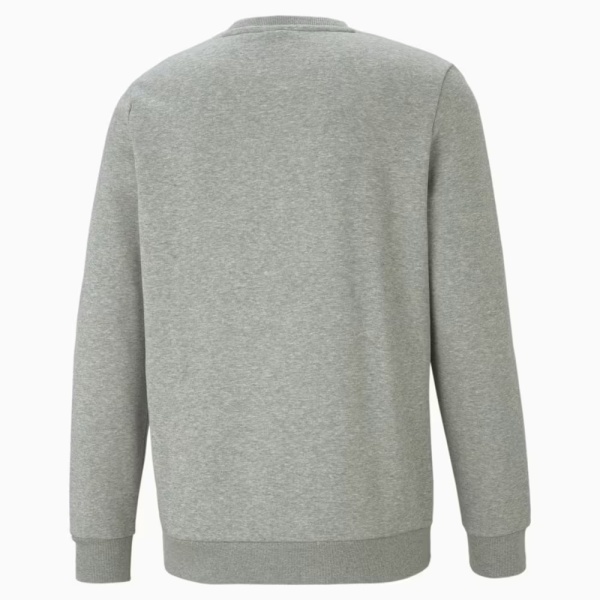 POLERON PUMA HOMBRE GRIS ESSENTIALS - Imagen 2