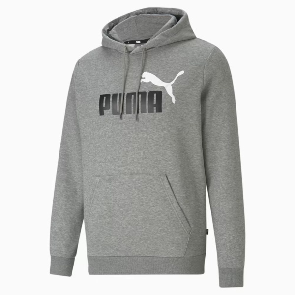 POLERON PUMA GRIS ESS BIG LOGO